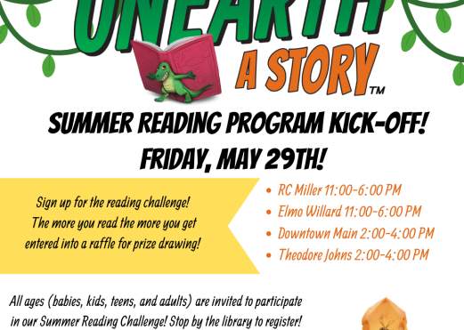 Summer reading kick off event