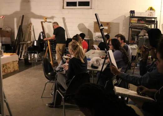 Life Drawing Group at TASI