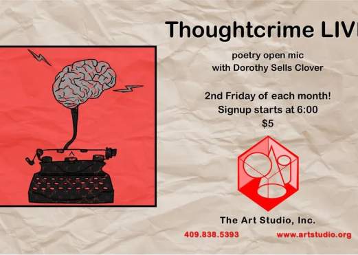 Thoughtcrime LIVE: poetry open mic at TASI