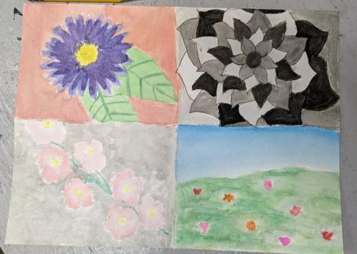 Watercolor Wednesday at TASI (More Florals!)