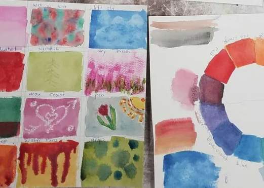 Watercolor Wednesday at TASI (Intermediate / Portraits)