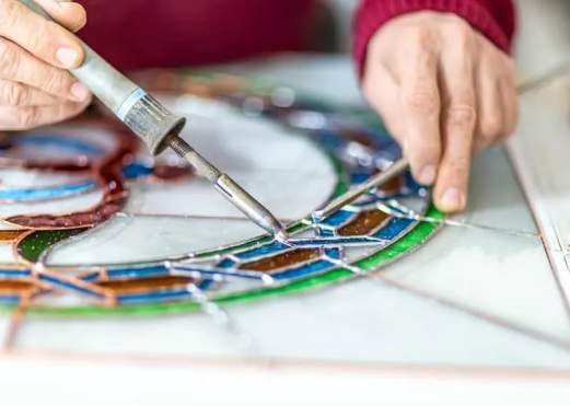 Beginners Stained Glass Workshop at TASI