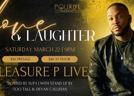 LOVE AND LAUGHER- PLEASURE P CONCERT