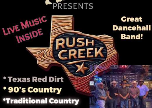 Rush Creek inside / Karaoke Party outside