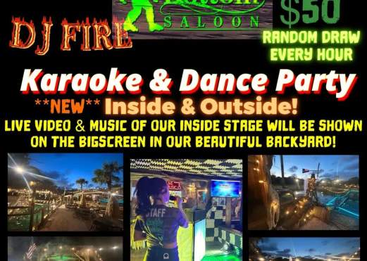 Live Karaoke & Dance Party with cash give-aways