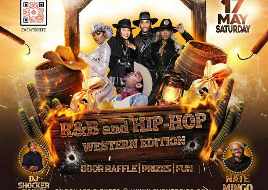 R&B and Hip-Hop Bingo  -  Western Edition