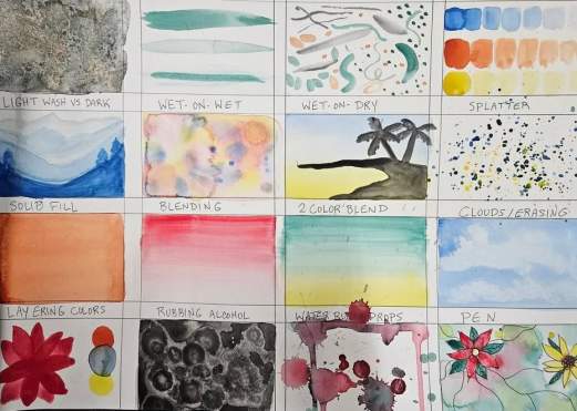 Watercolor Wednesdays at TASI