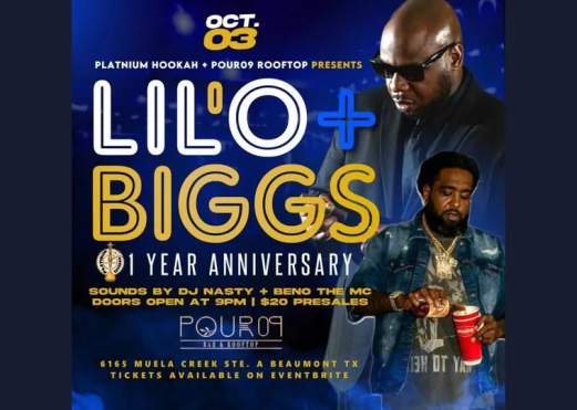 LIL 'O + BIGGS 1 YEAR ANNIVERSARY