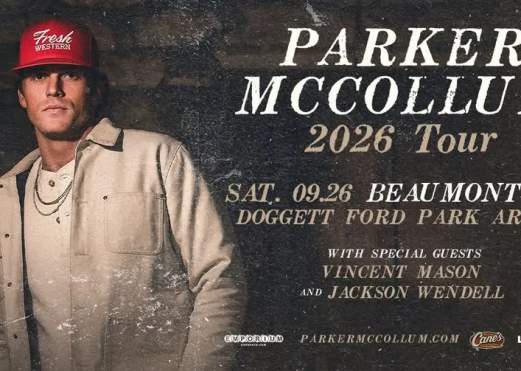 Parker McCollum 2026 Tour