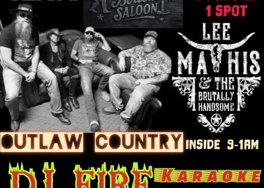 Lee Mathis inside / Karaoke Party outside