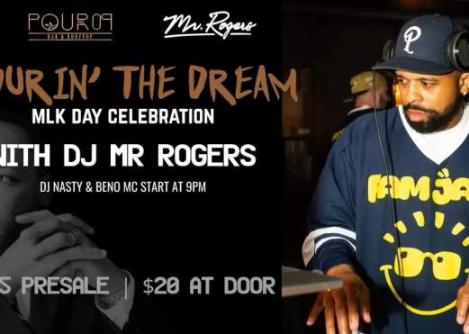 MLK DAY CELEBRATION WITH DJ MR ROGERS