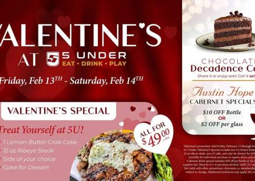 Valentine's at 5U