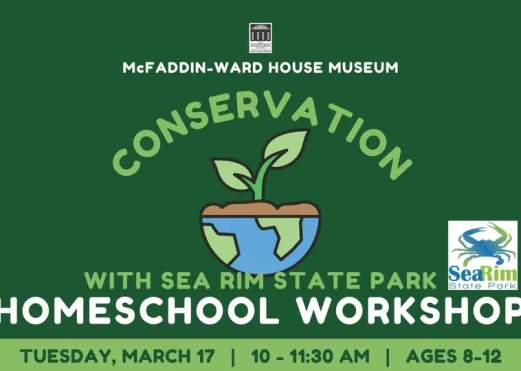 Homeschool Workshop – Conservation with Sea Rim State Park