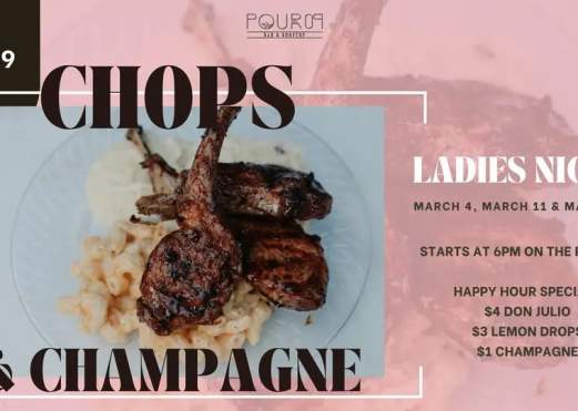 CHOPS & CHAMPAGNE- LADIES NIGHT