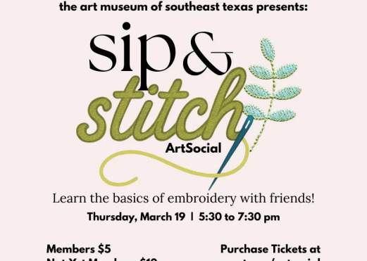 ArtSocial: Sip & Stitch