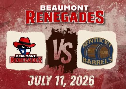 Beaumont Renegades Vs. Kentucky Barrels