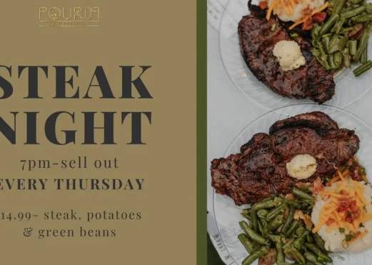 STEAK NIGHT THURSDAYS