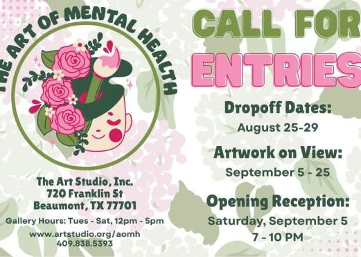 "The Art Of Mental Health" Open-Entry Art Exhibition at TASI