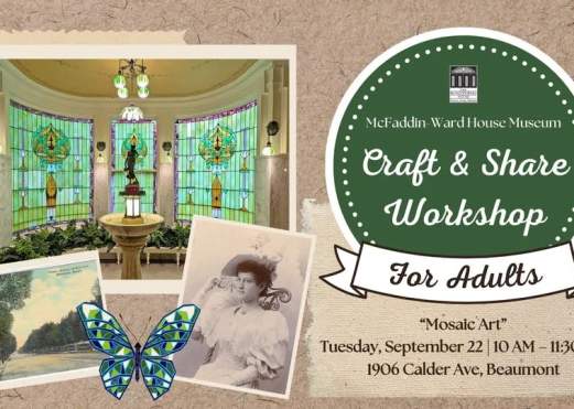 Craft & Share Workshop for Adults – Mosaic Art