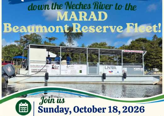Eco-Art Boat to the MARAD Beaumont Reserve Fleet