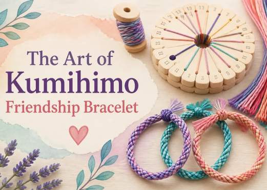 The Art of Kumihimo Friendship Bracelet