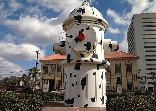 Dalmatian Hydrant