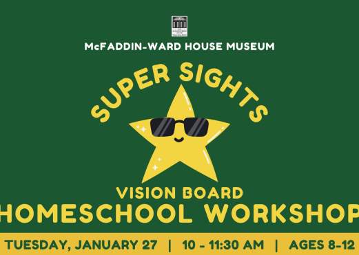 Homeschool Workshop – Super Sights: Vision Board