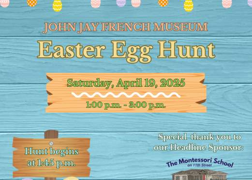 Annual Easter Egg Hunt at the John Jay French Museum