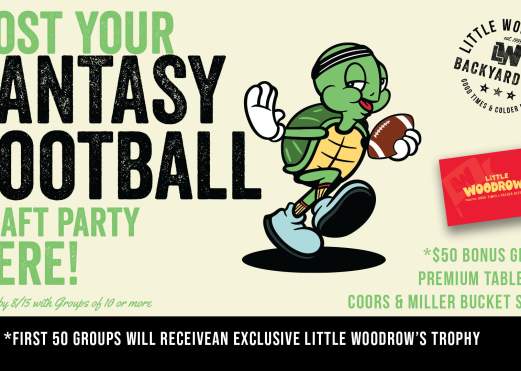 Book Your Fantasy Football Draft Party Here!