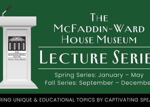 McFaddin-Ward House Lecture Series Presents “Lost, Unknown, and Then Found: The Great Museum of the Sea” By James Delgado