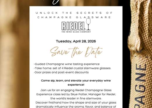 Riedel Champagne Experience