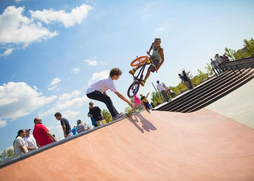 Beautiful Mountain Skate Park