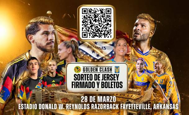 El Golden Clash llegará al Razorback Stadium 2026