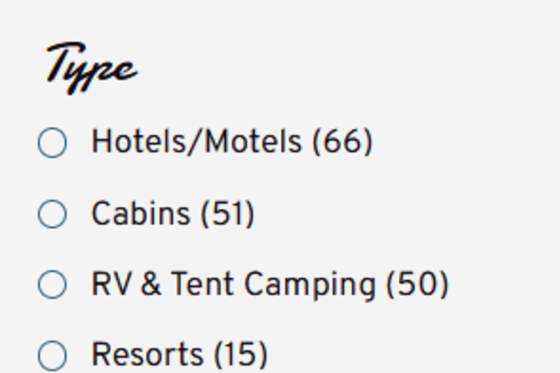 Web Categories