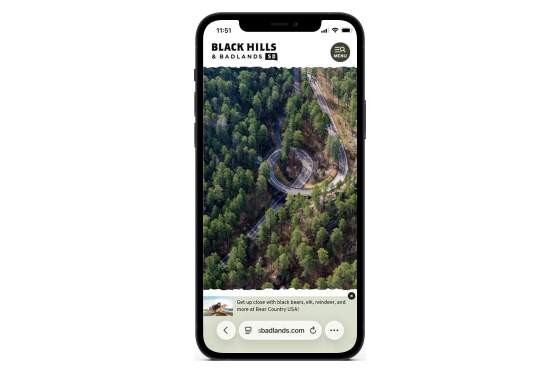Mobile Footer Mockup
