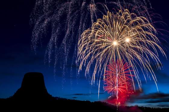 Devils Tower KOA 4th of July Celebration & Fireworks