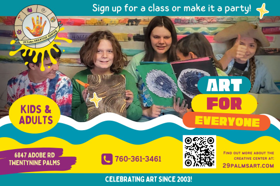 Art Classes at the 29 Palms Creative Center
