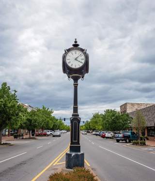 North view of Downtown Edmond