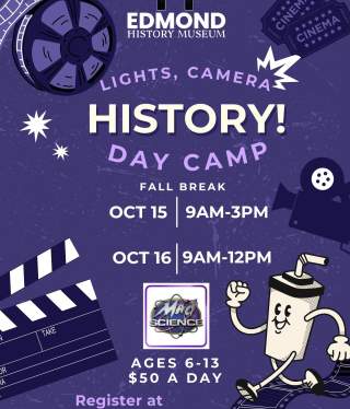 Fall Break Camp: Lights, Camera, History!
