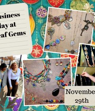 Silver Leaf Gems Small Business Saturday