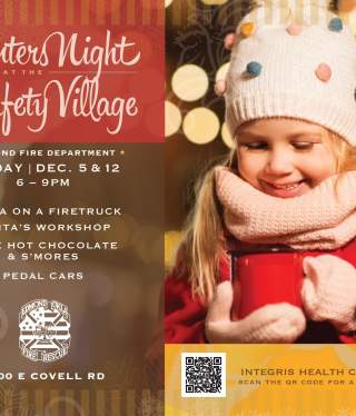 Winters Night Safety Village