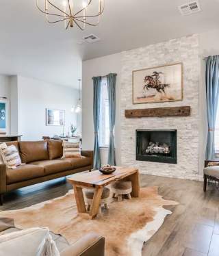 A Family-Friendly Home + Fire Pit