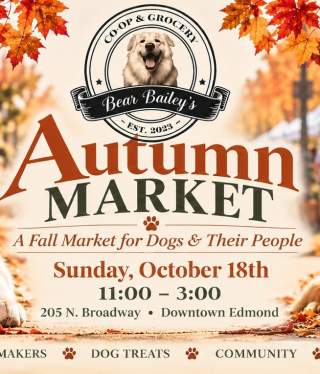 Bear Bailey’s Autumn Market For Dogs & Their People