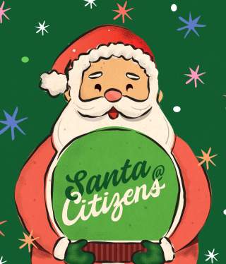 Meet Santa at Citizens Bank
