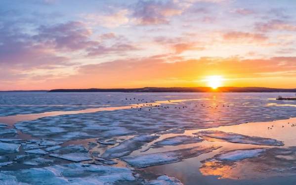 Devils Lake Spring Fishing Report: The Ice is Out, The Current is In!