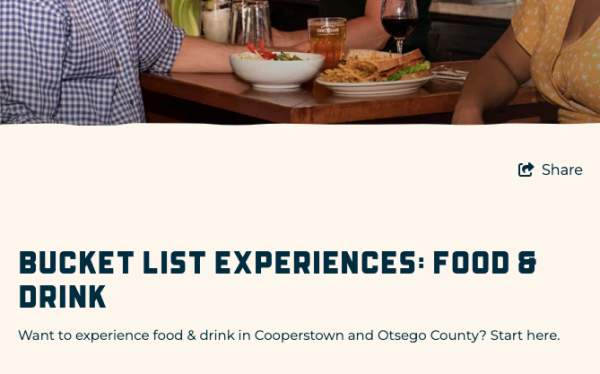 Craft Beverage Landing Page