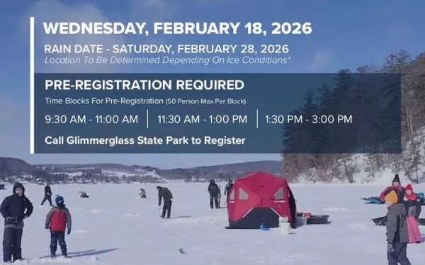 16th Annual DEC Free Ice Fishing Clinic