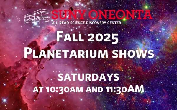 Saturday Planetarium Shows