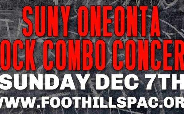 SUNY Oneonta Rock Combo Concert / Foothills, Oneonta