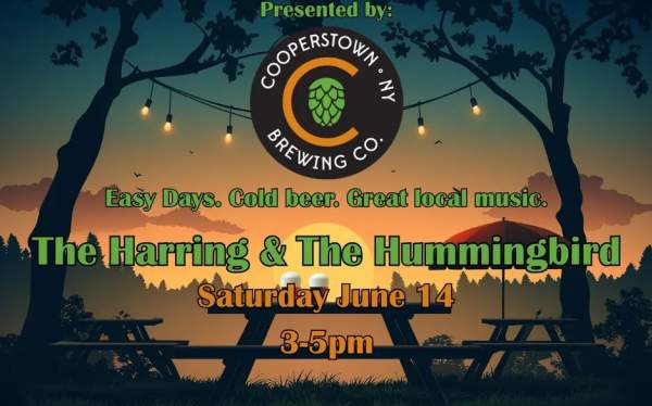 Live at Cooperstown Brewing Co. The Harring & The Hummingbird